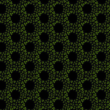 Little Clover A-1246-K Black from Andover Fabrics