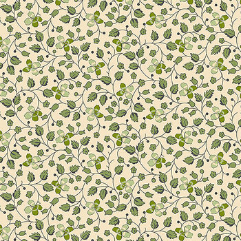 Little Clover A-1247-L White from Andover Fabrics