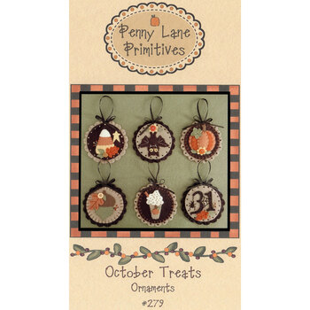 October Treats Ornaments Pattern