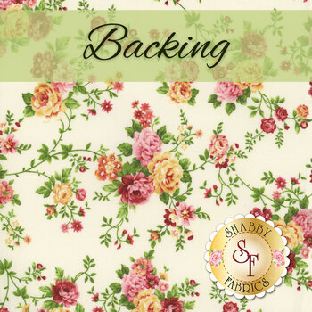  Comfort of Psalms Quilt - Serene Garden - 2-2/3yd Backing