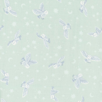 Twilight Creatures C15362-MINT Mint by Natalia Juan Abello for Riley Blake Designs