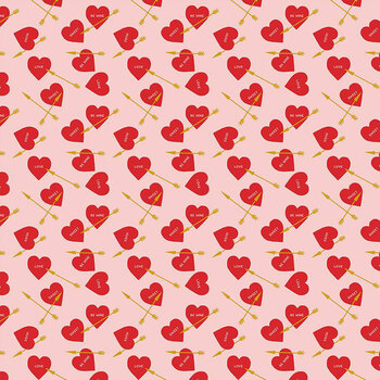 Sweetheart SC15502-PINK Pink by My Mind's Eye from Riley Blake Designs