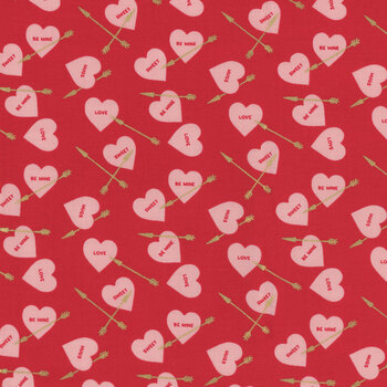 Sweetheart SC15502-RED Red by My Mind's Eye for Riley Blake Designs