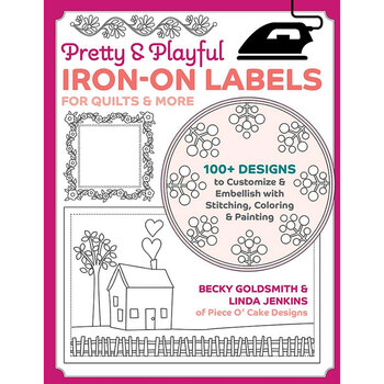 Pretty & Playful Iron-On-Labels Book
