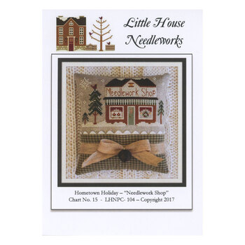 Hometown Holiday - Needlework Shop Cross Stitch Pattern