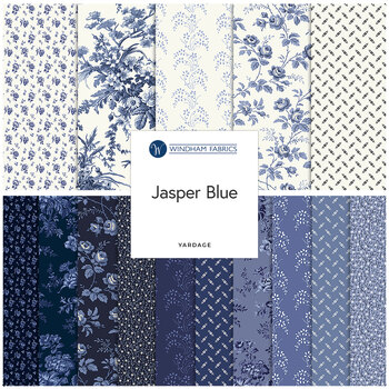 Jasper Blue  Yardage by Whistler Studio for Windham Fabrics