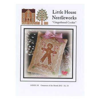 Ornament of the Month 2012 - 10 - Gingerbread Cookie Cross Stitch Pattern