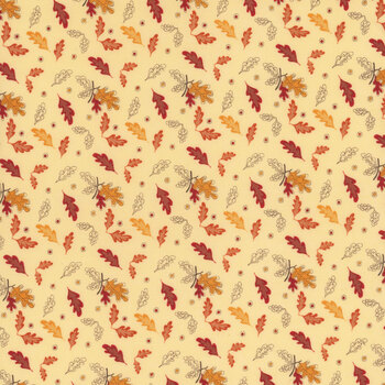 Awesome Autumn C12173 Cream by Sandy Gervais for Riley Blake Designs