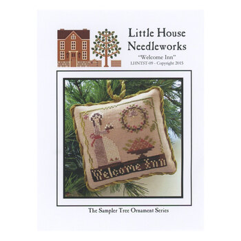 Sampler Tree Ornament Series - 09 - Welcome Inn Cross Stitch Pattern