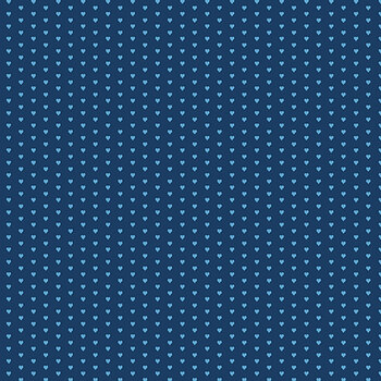 Mini Heart A-1233-B Blue from Andover Fabrics