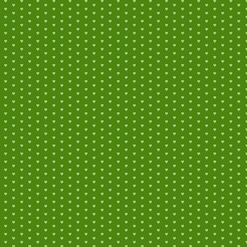 Mini Heart A-1233-G Green from Andover Fabrics