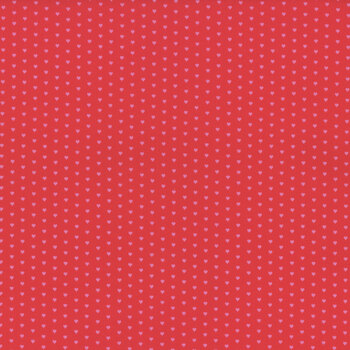 Mini Heart A-1233-LR Light Red by Andover Fabrics