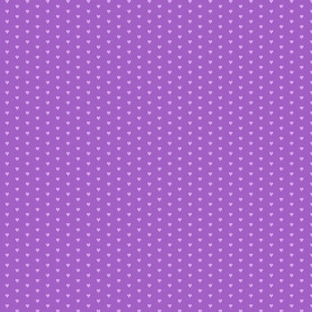 Mini Heart A-1233-P Purple from Andover Fabrics