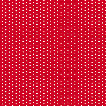 Mini Heart A-1233-R Red from Andover Fabrics
