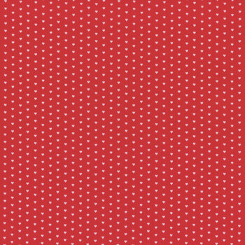 Mini Heart A-1233-R Red by Andover Fabrics