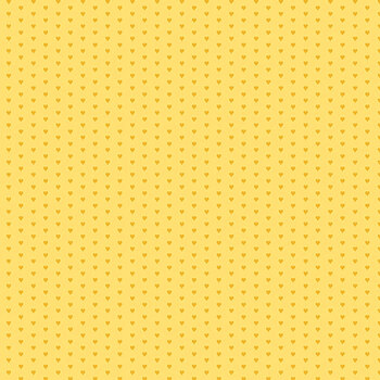 Mini Heart A-1233-Y Yellow from Andover Fabrics