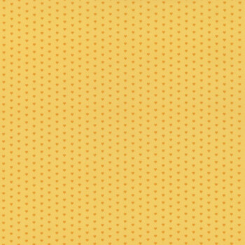 Mini Heart A-1233-Y Yellow by Andover Fabrics