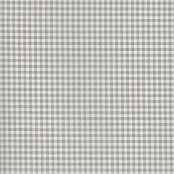 Essentials Mini Gingham 39161-191 White / Gray from Wilmington Prints