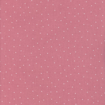 Essentials Pindots 39131-311 Bubble Gum Pink / White from Wilmington Prints