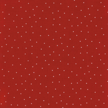 Essentials Pindots 39131-331 Tomato / White from Wilmington Prints