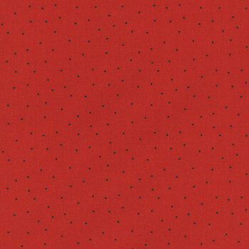 Essentials Pindots 39131-339 Red / Black from Wilmington Prints