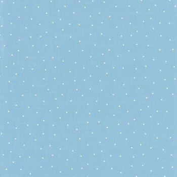 Essentials Pindots 39131-411 Baby Blue / White from Wilmington Prints