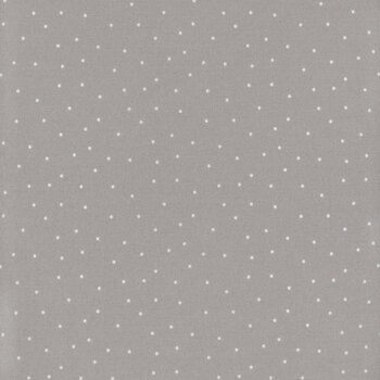 Essentials Pindots 39131-910 Gray / White from Wilmington Prints