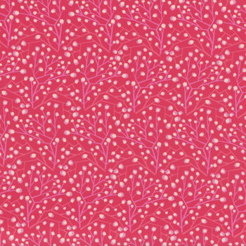 Heart Nouveau A-1311-R Red by Eye Candy Quilts from Andover Fabrics