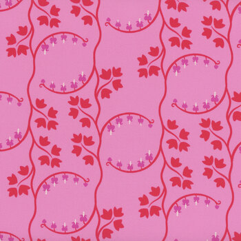 Heart Nouveau A-1312-E Bubblegum by Eye Candy Quilts from Andover Fabrics