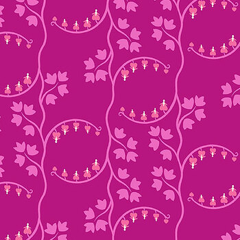 Heart Nouveau A-1312-P Grape by Eye Candy Quilts from Andover Fabrics