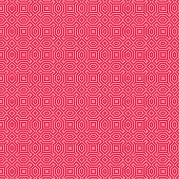 Heart Noveau A-1315-E Coral by Eye Candy Quilts from Andover Fabrics
