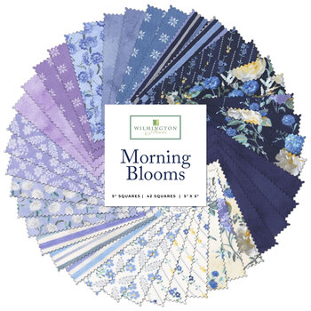 Morning Blooms  5 Karat Crystals by Danhui Nai for Wilmington Prints