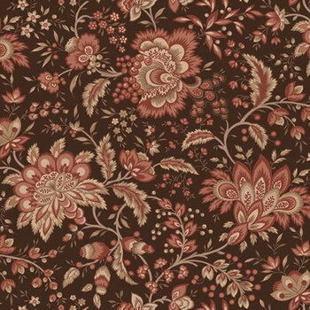 Evelyn's Hope Chest R101074D Brown by Carrie Quinn  from Marcus Fabrics