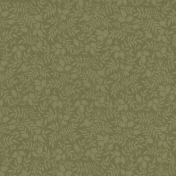 Just Rosy R650861D Olive by Smithsonian Institution for Marcus Fabrics