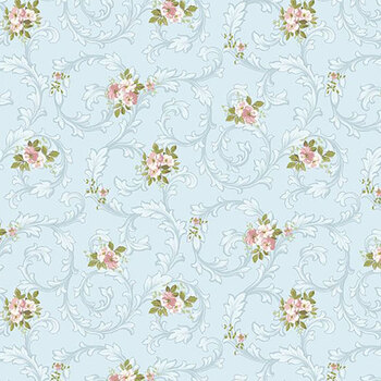 Just Rosy R651142D Sky by Smithsonian from Marcus Fabrics