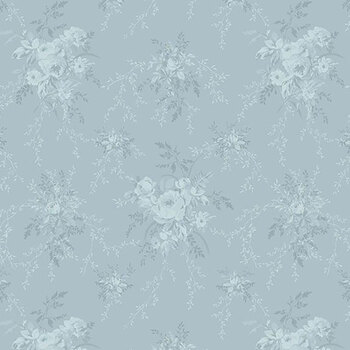 Just Rosy R651145D Blue by Smithsonian from Marcus Fabrics