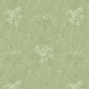 Just Rosy R651145D Sage by Smithsonian from Marcus Fabrics