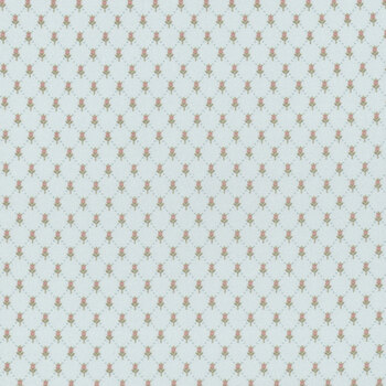 Just Rosy R651147D Sky by Smithsonian Institution for Marcus Fabrics