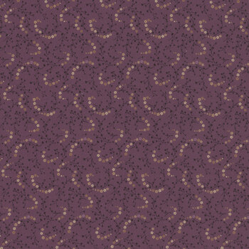 Plumberry III R171155D Purple by Pam Buda for Marcus Fabrics