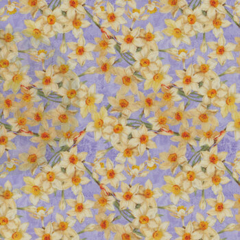 Secret Garden 3815-11 Blue by Lisabelle Art Studio for Blank Quilting Corporation