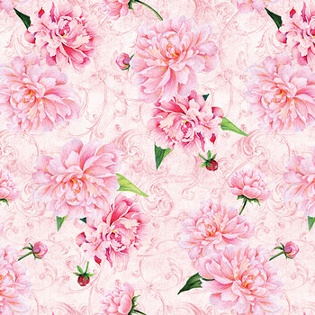 Secret Garden 3817-22 Pink by Lisabelle Art Studio from Blank Quilting Corporation