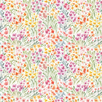 Easter Wishes 3791-01 White by Silas M. Studio from Blank Quilting Corporation