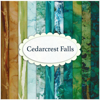 Cedarcrest Falls  11 Half Yard Set by Deborah Edwards and Melanie Samra for Northcott Fabrics