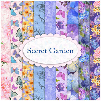 Secret Garden  Yardage by Lisabelle Art Studio from Blank Quilting Corporation
