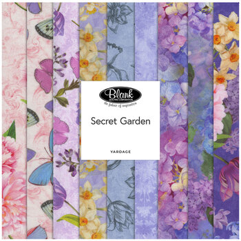 Secret Garden  Yardage by Lisabelle Art Studio for Blank Quilting Corporation