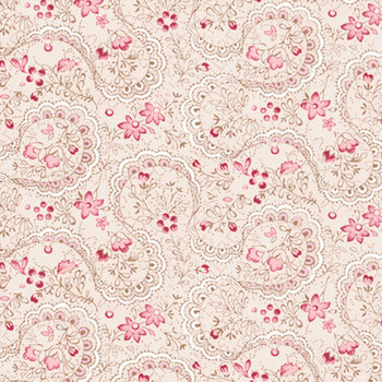Victoria VICT-5669-E Cream by Wendy Sheppard from P&B Textiles