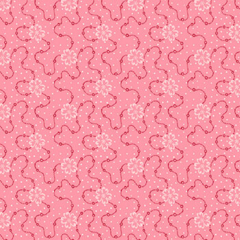 Victoria VICT-5673-P Dark Pink by Wendy Sheppard from P&B Textiles