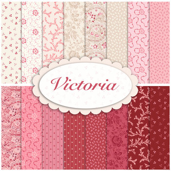 Victoria  16 FQ Set by Wendy Sheppard from P&B Textiles