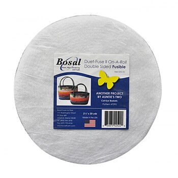 Bosal Duet Fuse II On A Roll - Double Sided Fusible Batting - 2-1/2