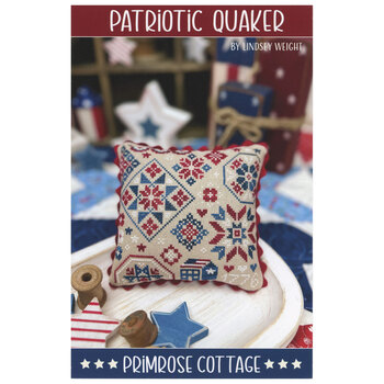 Patriotic Quaker Cross Stitch Pattern